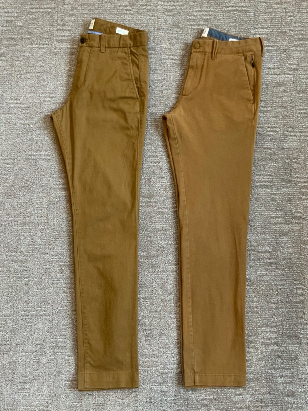 GAP Slim Chino Khaki Pants Lot of (2)